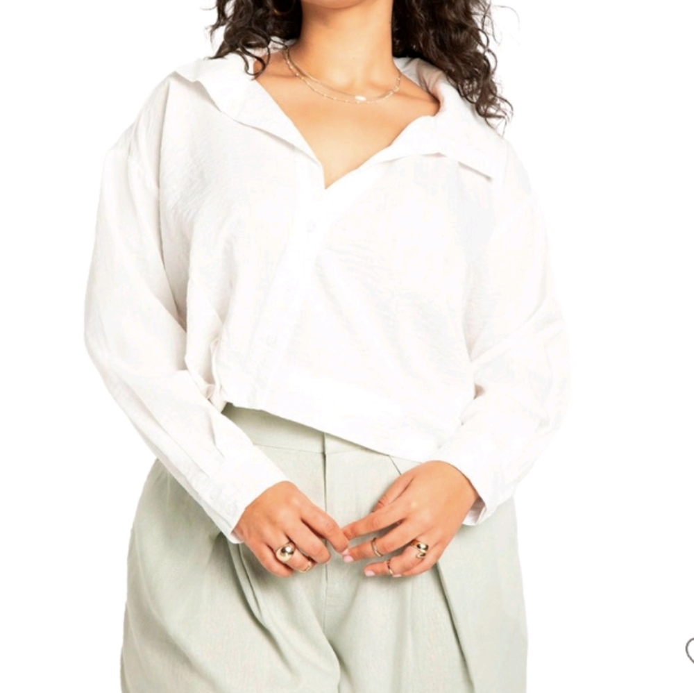 Asymmetrical Cropped Top